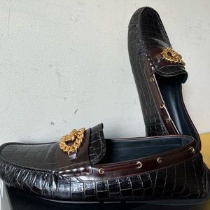 Versace driver shoes